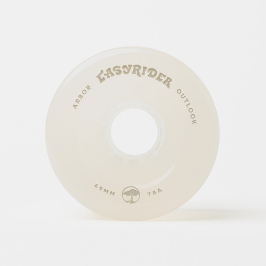 Arbor Easyrider Mosh 65mm/78a Ghost White Wheels