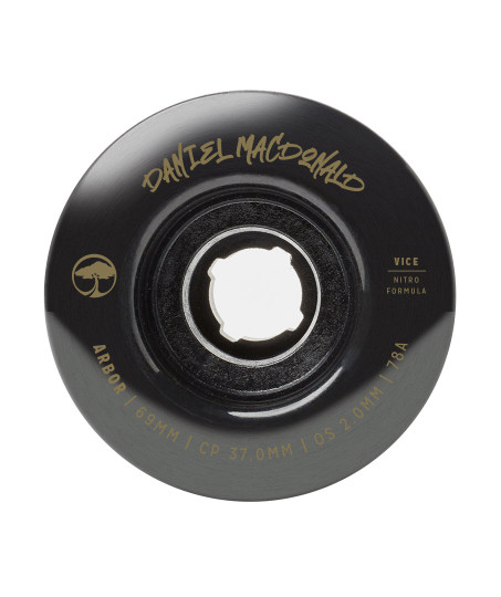 Arbor Signature Daniel Macdonald 69 Mm/78a Black Wheels